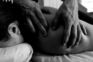 Deep tissue massage session at Vitruvian Bodyworks Denver wellness studio